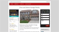 Desktop Screenshot of columbusgaragedoorinstaller.com